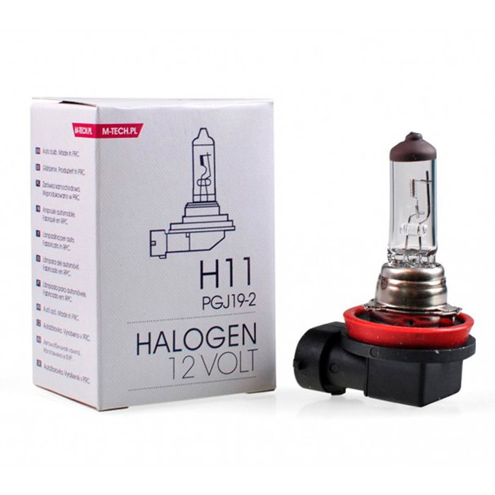M-Tech Lámpara Halógena H11 PGJ19-2 12V/55W M-Tech Lámpara Halógena H11 PGJ19-2 12V/55W