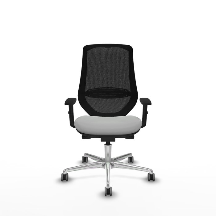 PIQUERAS Y CRESPO Silla de oficina Mardos con mecanismo Sincro/Traslack Gris claro/Negro PIQUERAS Y CRESPO Silla de oficina Mardos con mecanismo Sincro/Traslack Gris claro/Negro