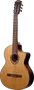 LAG Guitarra Clásica Electroacústica Auditorium Occitania 118 Natural con Tapa de Cedro y Electrónica Astro-LAG Cutaway