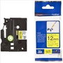 Brother Cinta Laminada Flexible TZe-FX631 Amarillo/Negro 12mm