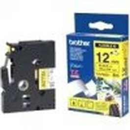 Brother TZe-FX631 Cinta Laminada Flexible Amarillo con Texto Negro 12mm