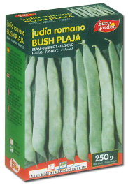 Semillas de Judía Romano Bush Plaja 250 g