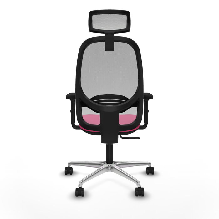 PIQUERAS Y CRESPO Silla de oficina Cilanco Rosa y Gris PIQUERAS Y CRESPO Silla de oficina Cilanco Rosa y Gris