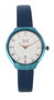 SAMI Reloj Sra. Piel Redondo Xtraplano 12 Números Fecha IP WR30 - Reloj de Piel Femenino
