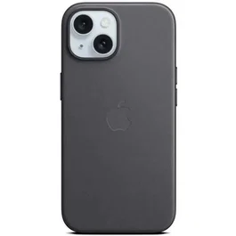 Funda APPLE FineWoven para iPhone 15 con MagSafe - Negro