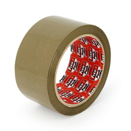 Fixo Pack de 6 Precintos de Polipropileno Acrílico Color Habana 48mm x 66m