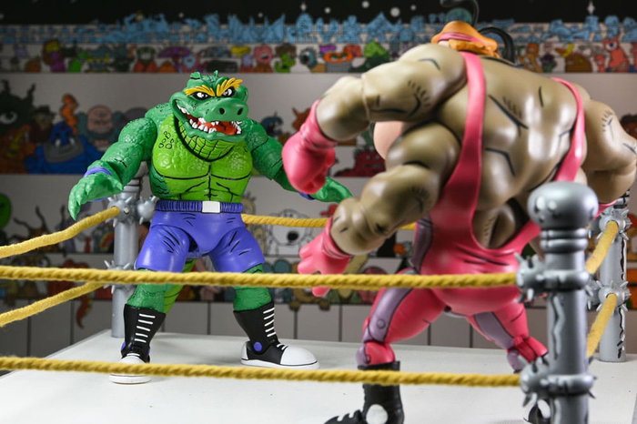 Tortugas Ninja (Archie Comics) Figura Stump Wrestling Leatherhead 18 cm