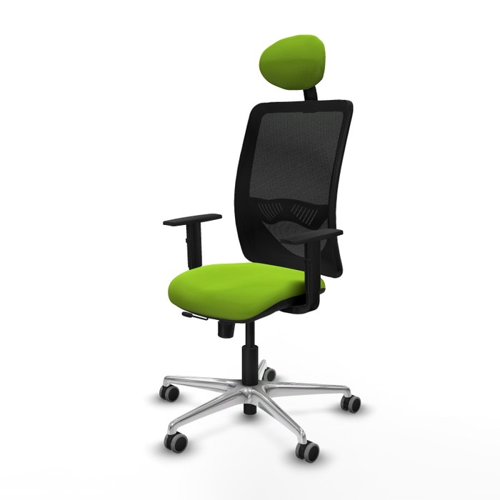 PIQUERAS Y CRESPO Silla de oficina Zulema con mecanismo Sincro/Traslack, Pistacho y Negro PIQUERAS Y CRESPO Silla de oficina Zulema con mecanismo Sincro/Traslack, Pistacho y Negro