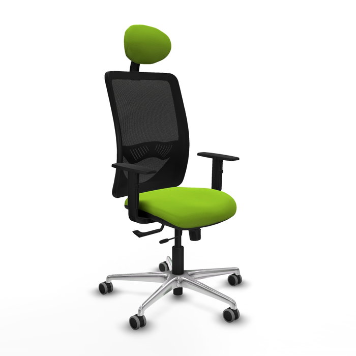 PIQUERAS Y CRESPO Silla de oficina Zulema con mecanismo Sincro/Traslack, Pistacho y Negro PIQUERAS Y CRESPO Silla de oficina Zulema con mecanismo Sincro/Traslack, Pistacho y Negro