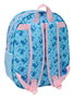 Safta Mochila 3D Stitch con LEDs Luminosa, 27 x 33 x 10 cm, para Niños (3+ Años)