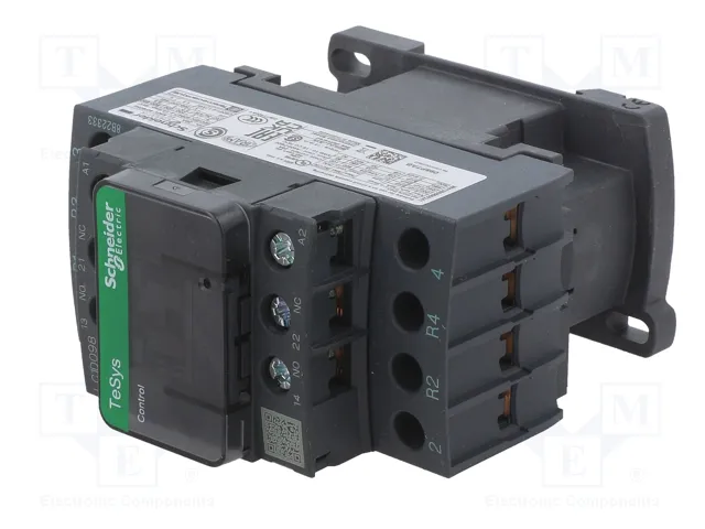 Schneider Electric LC1D098P7 TeSys D Contactor 4-polar 9A 230V AC