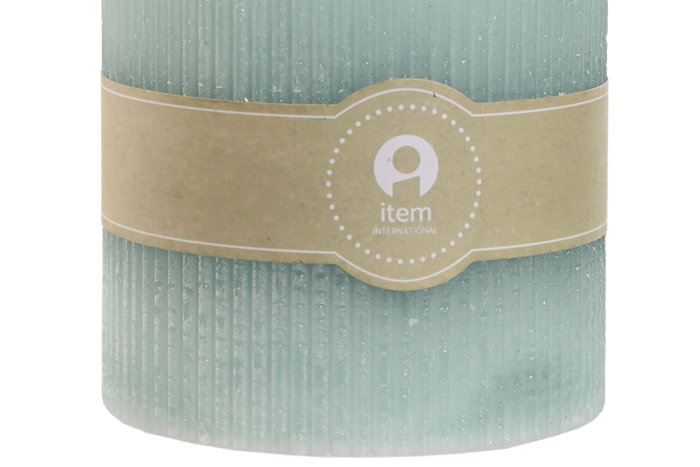 DKD Home Decor Vela Blue candle Turquesa 10 x 10 x 10 cm (6 Unidades) DKD Home Decor Vela Blue candle Turquesa 10 x 10 x 10 cm (6 Unidades)