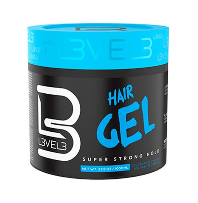 L3Vel3 Gel para el Cabello Super Strong 1000ml L3Vel3 Gel para el Cabello Super Strong 1000ml