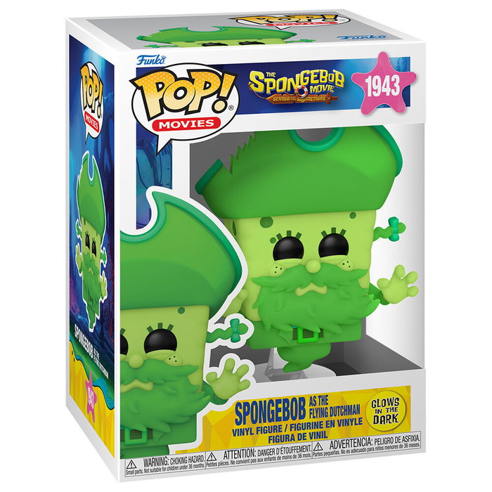 Funko Figura POP! Vinyl SpongeBob as the Flying Dutchman (Glow) Funko Figura POP! Vinyl SpongeBob as the Flying Dutchman (Glow)