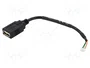 DeLOCK Cable USB 2.0 Pfostenbuchse 1,25 mm 4 Pin a USB A Hembra 0,15 m