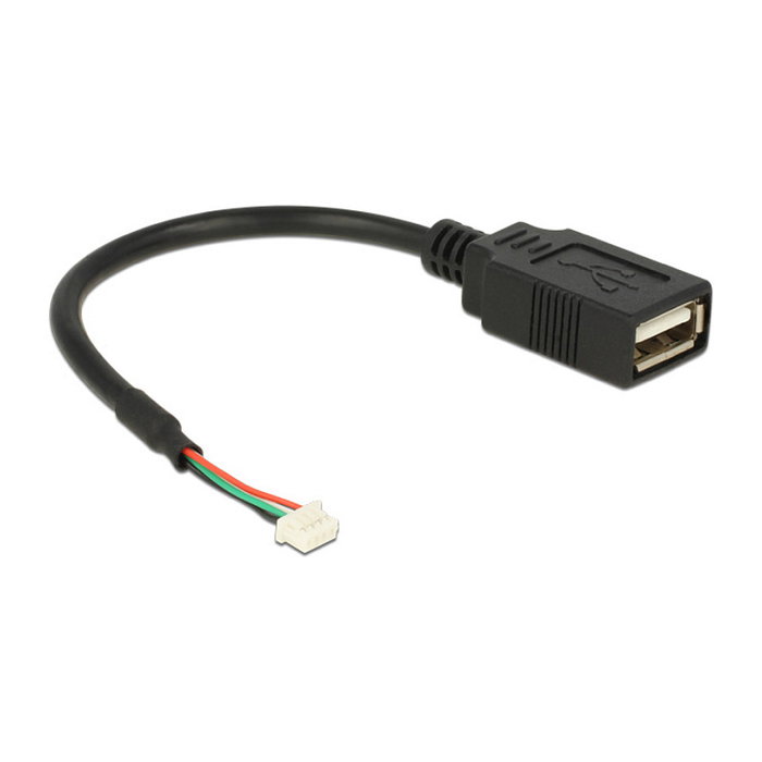 DeLOCK Cable USB 2.0 Pfostenbuchse 1,25 mm 4 Pin a USB A Hembra 0,15 m