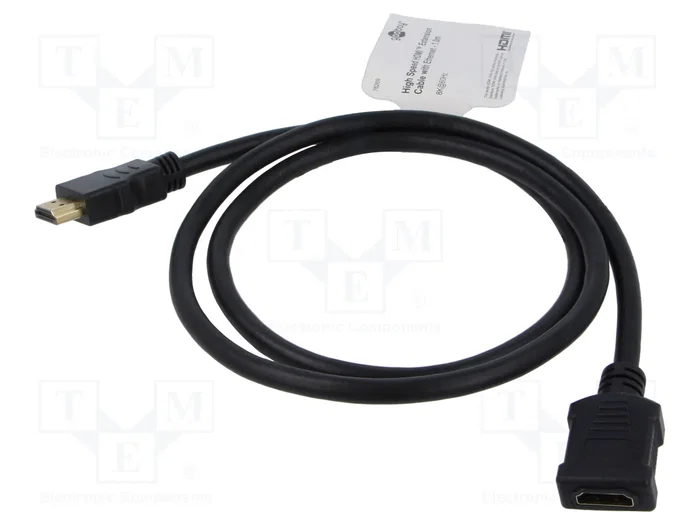 GOOBAY Cable HDMI 2.1 de 1m, Negro GOOBAY Cable HDMI 2.1 de 1m, Negro