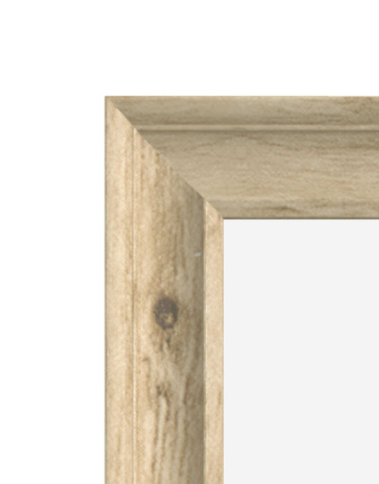 DKD Home Decor Espejo Símil Madera Natural 93,5x4x133 cm