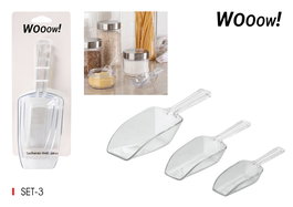 Wooow Cucharas Medidoras 3 Piezas Plástico (36 Unidades)
