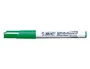 Bic Rotulador Velleda para Pizarra Verde Punta Redonda Trazo 1,4 mm