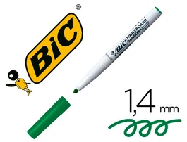 Bic Rotulador Velleda para Pizarra Verde Punta Redonda Trazo 1,4 mm