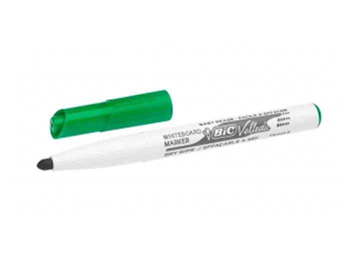 Bic Rotulador Velleda para Pizarra Verde Punta Redonda Trazo 1,4 mm Bic Rotulador Velleda para Pizarra Verde Punta Redonda Trazo 1,4 mm