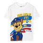 Cerdá Camiseta corta Paw Patrol para niños de 3 años, White