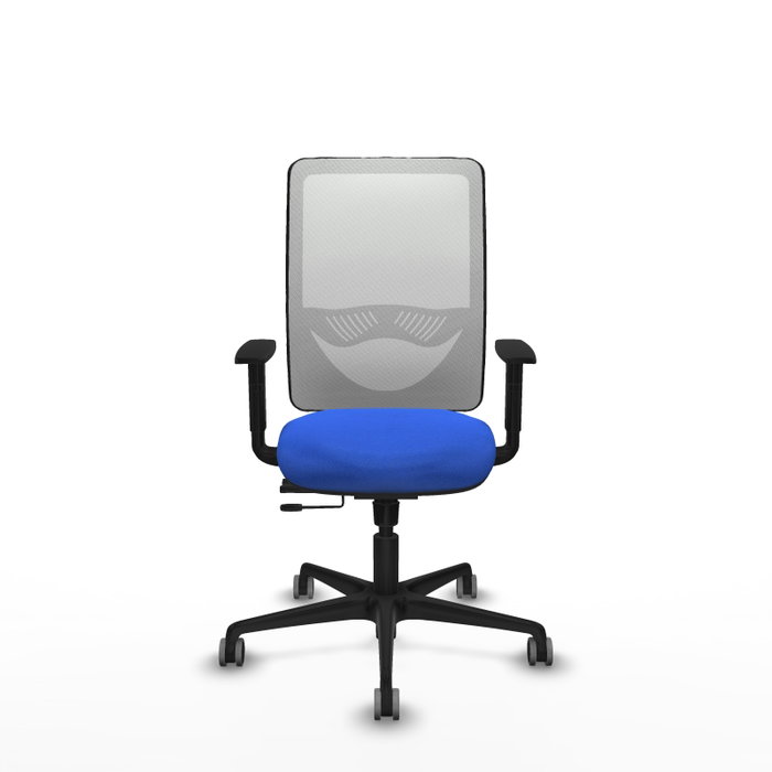PIQUERAS Y CRESPO Silla de oficina Zulema Azul con Malla Blanca PIQUERAS Y CRESPO Silla de oficina Zulema Azul con Malla Blanca