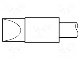 JBC TOOLS Pico de destornillador prolongado 6,6x1,8mm