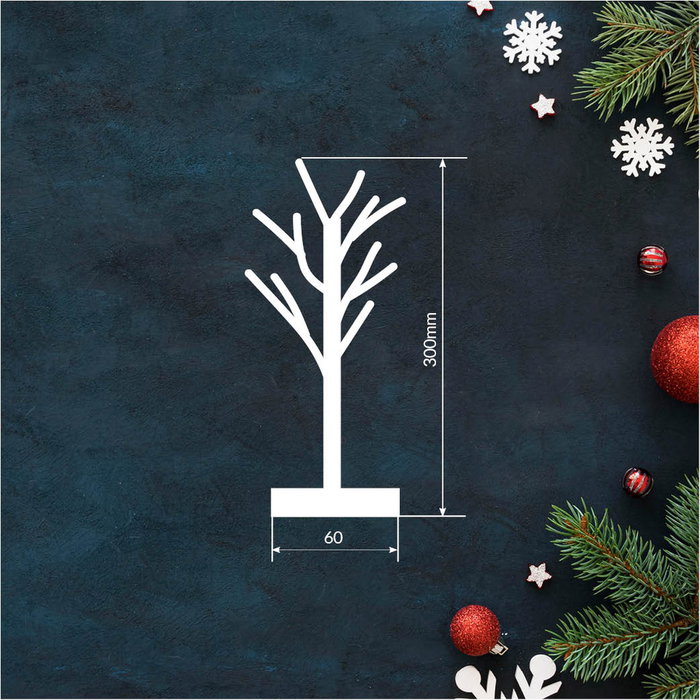 GSC Evolution Árbol decorativo LED Cumia 30cm Negro GSC Evolution Árbol decorativo LED Cumia 30cm Negro