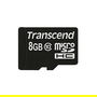 Transcend TS8GUSDC10 Tarjeta MicroSDHC de 8 GB, Clase 10, Velocidad de Lectura 90 MB/s