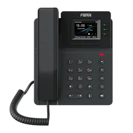 Fanvil V60P Teléfono IP con 2.4" Pantalla, Color, 4 Líneas y Alimentación PoE para Oficinas
