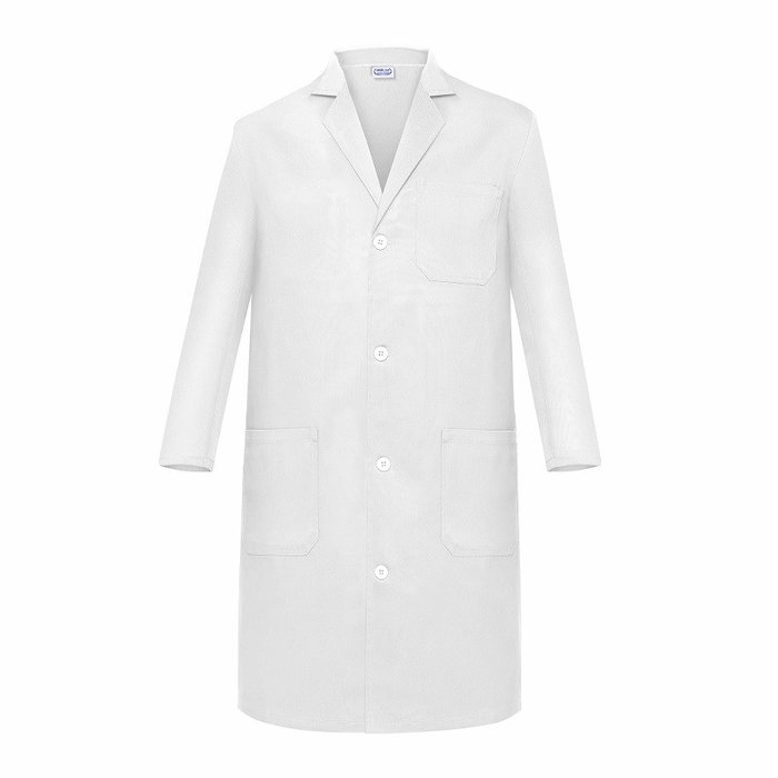 Duver Bata Caballero Manga Larga Tergal Vesín P36 Varios Colores Talla 48-64 Blanco Duver Bata Caballero Manga Larga Tergal Vesín P36 Varios Colores Talla 48-64 Blanco