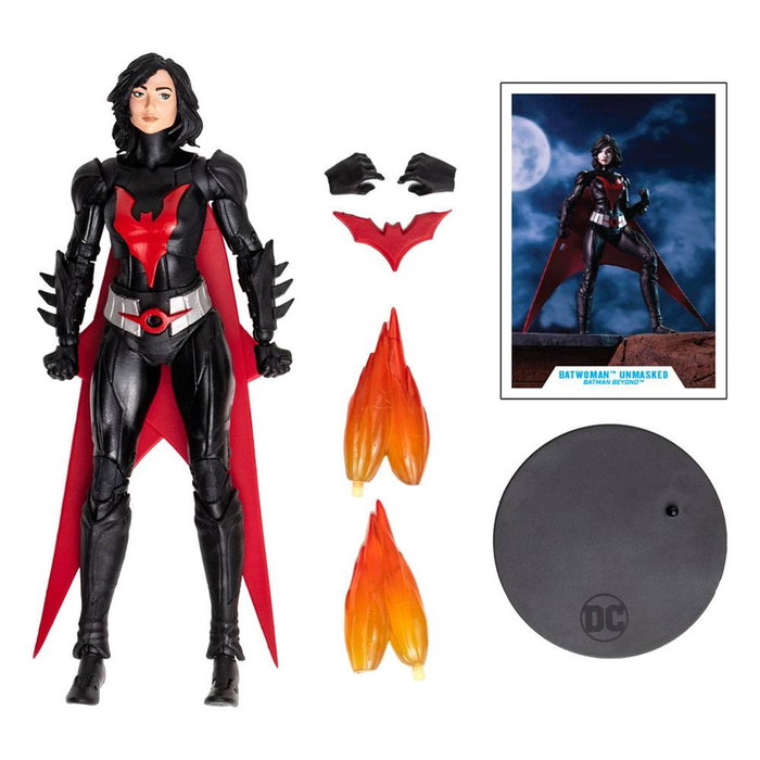 Figura Mcfarlane Toys Dc Multiverse Batwoman Articulada Sin Máscara 18 cm