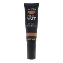 Natural Matt, Sin aceite, Mate, Base líquida, 23, Caramelo, 35 ml