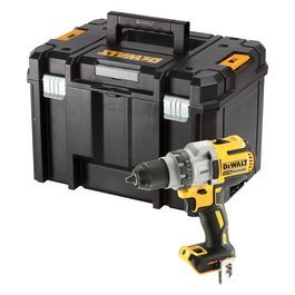 DeWALT Taladro percutor atornillador DCD991NT-XJ sin llave, 18 V, 3 velocidades, 13 mm en acero, 820 W
