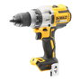 DeWALT Taladro percutor atornillador DCD991NT-XJ sin llave, 18 V, 3 velocidades, 13 mm en acero, 820 W