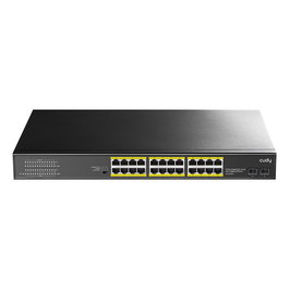 Cudy GS1028PS2 Switch PoE+ Gigabit 24 Puertos Ethernet + 2 SFP Montaje Rack 300W