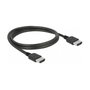 DeLOCK Cable HDMI Premium 4K 60 Hz 1 m Negro