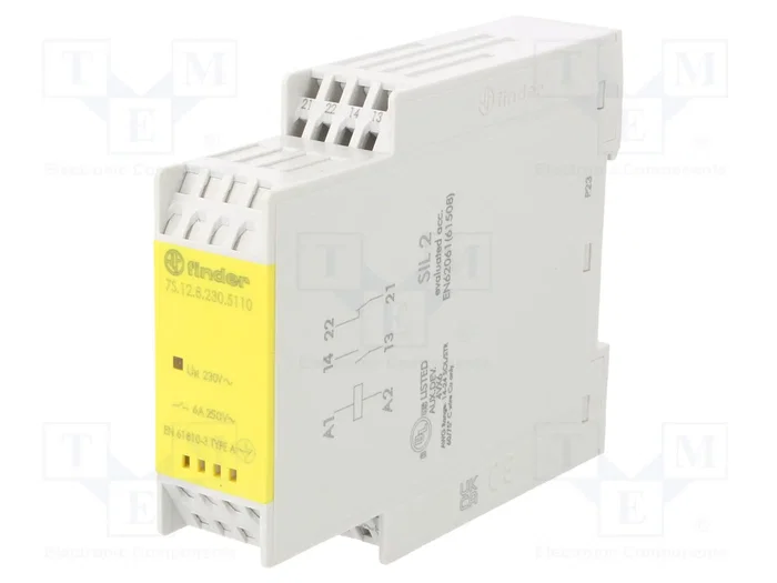 FINDER 7S Relé de seguridad 230V AC FINDER 7S Relé de seguridad 230V AC