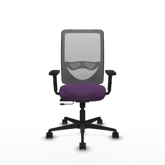 PIQUERAS Y CRESPO Silla de oficina Zulema con mecanismo Sincro/Traslack, Morado y Gris PIQUERAS Y CRESPO Silla de oficina Zulema con mecanismo Sincro/Traslack, Morado y Gris