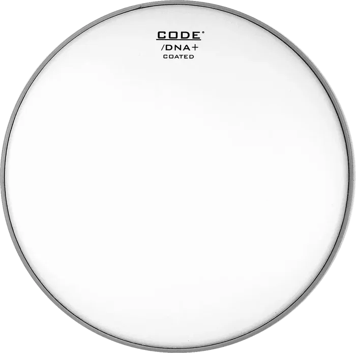 CODE Parche 16" Dna Coated (Blanco Rugoso) para Batería