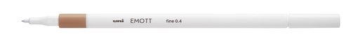 Rotulador Fibra Uni-Ball Emott Fineliner Pem-Sy.45 (0,4) Beige (Set de 10) Rotulador Fibra Uni-Ball Emott Fineliner Pem-Sy.45 (0,4) Beige (Set de 10)