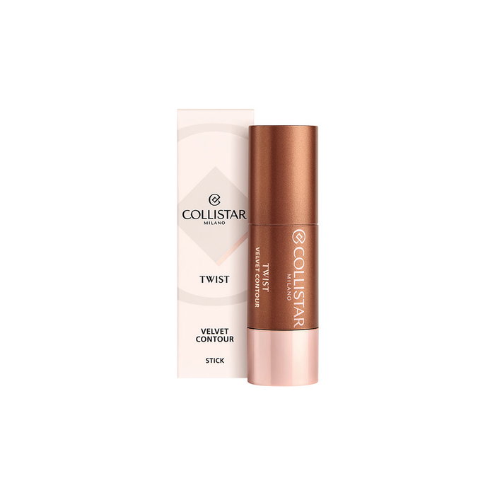 Collistar Twist Velvet Bronzer Bronceador en Stick Crema-Polvo #02 - 5g - Acabado Mate, Hidratante, Multiusos