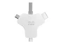 Cisco CAB-HDMI-MUL4K-9M= Adaptador de Cable de Vídeo HDMI a HDMI/Mini DisplayPort/USB Type-C, 9m, Plata