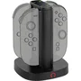 Konix Estación de Carga para 2 Mandos Joy-Con, Indicador LED, Conexión USB-A, Negro - 3328170304764
