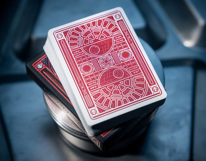Star Wars Baraja de cartas Red Version