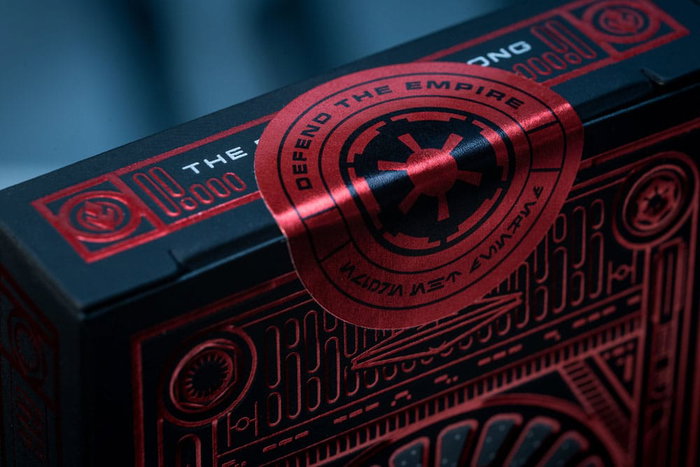 Star Wars Baraja de cartas Red Version