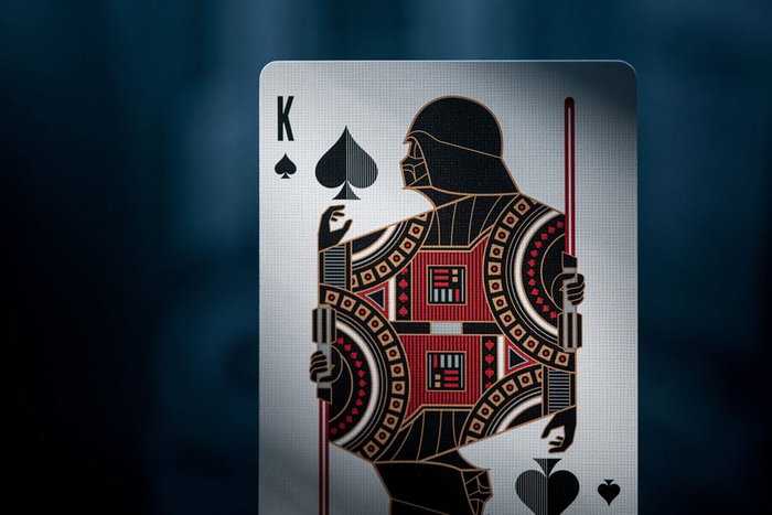 Star Wars Baraja de cartas Red Version