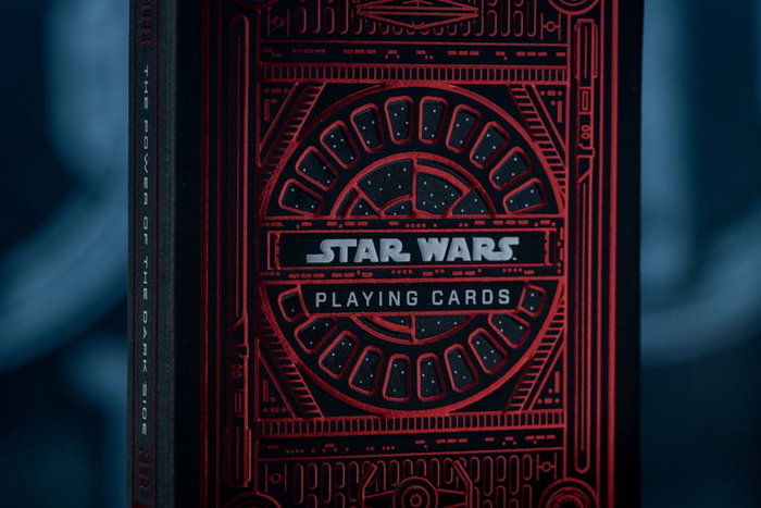 Star Wars Baraja de cartas Red Version